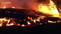 Lava continues to erupt from Hawaii's Kilauea volcano