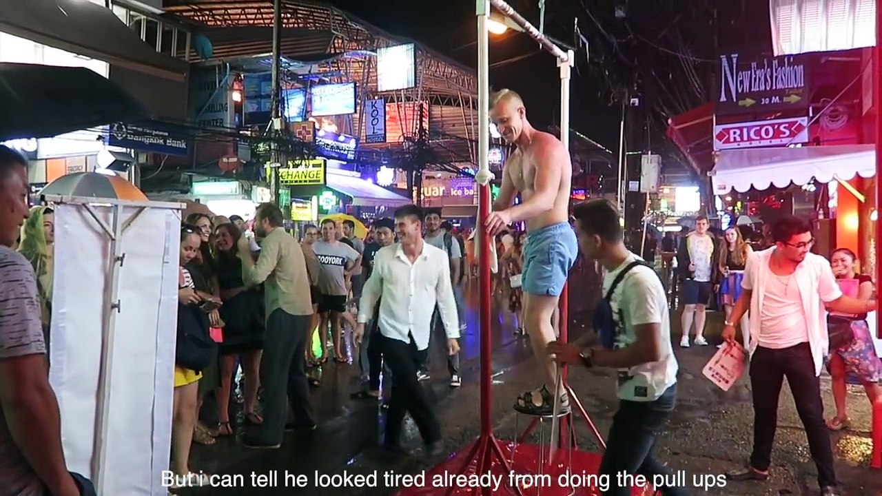 Phuket Patong Bar Hanging Game Dailymotion Video
