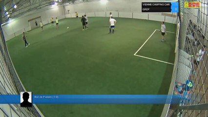 But de Fabien (1-0) - VIENNE CAMPING CAR Vs GRDF - 29/05/18 19:00 - LIGUE 3 - Poitiers Game Parc