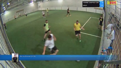 But de Romain  (9-10) - VIENNE CAMPING CAR Vs GRDF - 29/05/18 19:00 - LIGUE 3 - Poitiers Game Parc