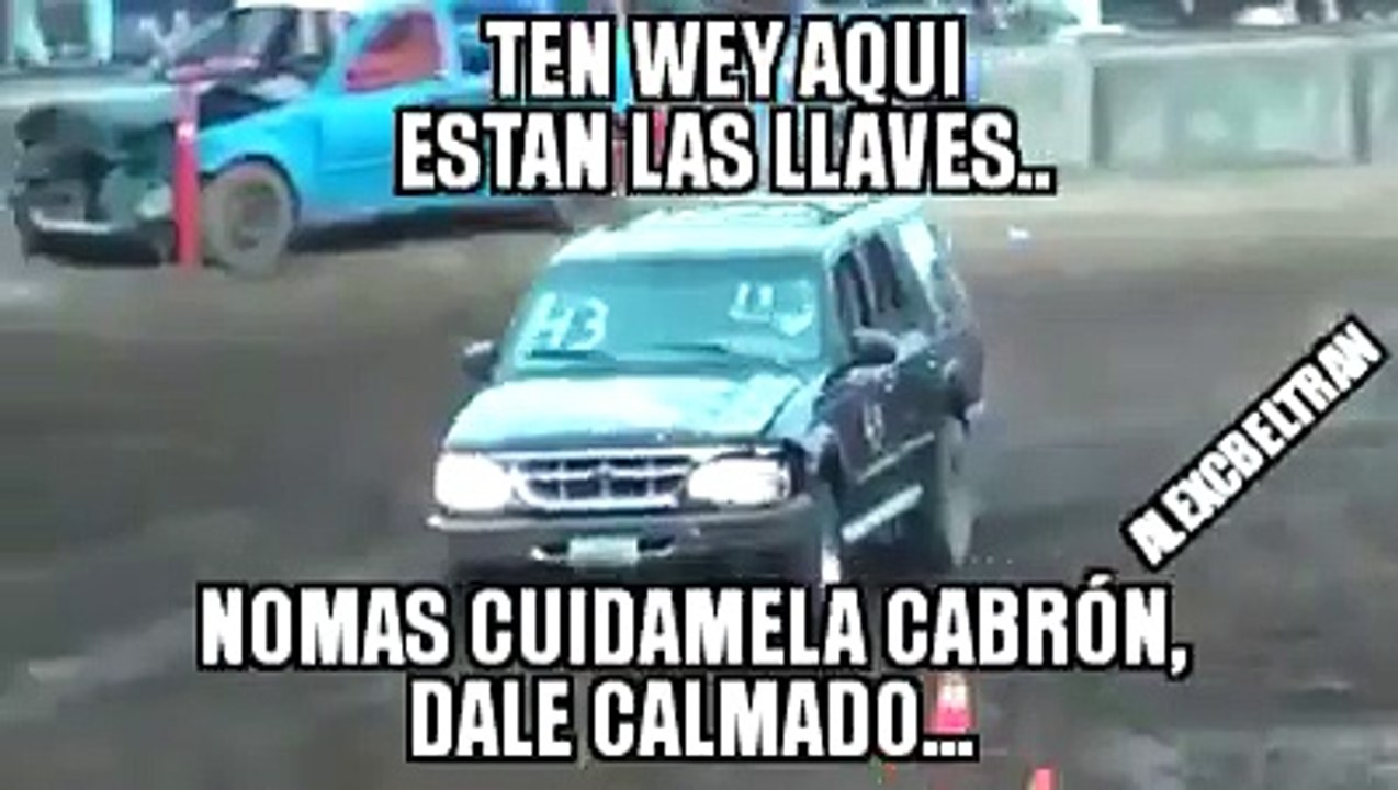 cuando le prestas el carro a tu amigo