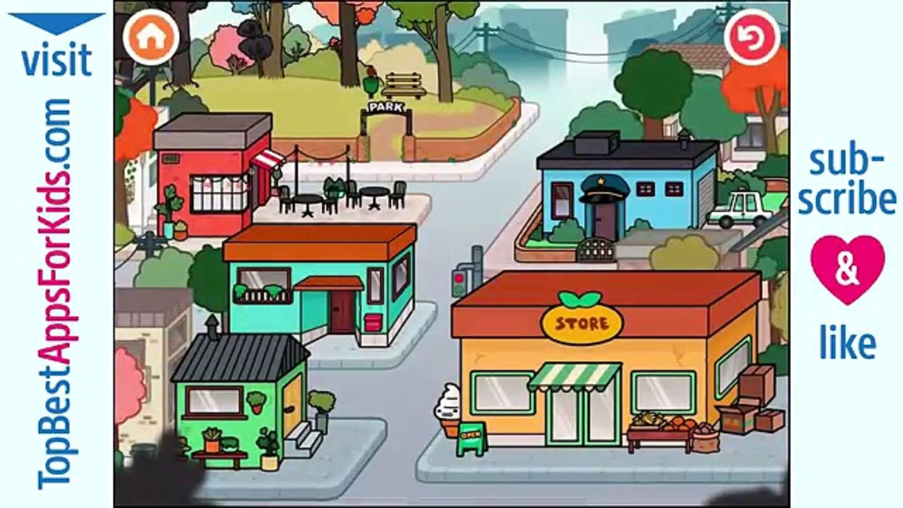 Toca Town | Top Best Apps For Kids
