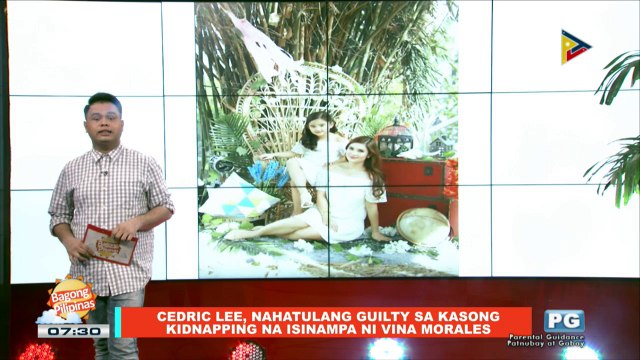 FIFIRAZZI: Cedric Lee, nagatulang guilty sa kasong kidnapping na isinampa ni Vina Morales; Jolina Magdangal, nanganak na sa kanyang second baby