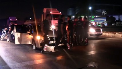 Adana'da 20 kilometre süren 'film gibi' kovalamaca