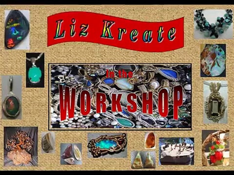 TUTORIAL Easy Wire Wrap Pendant - 2 Wire Braid | Liz Kreate