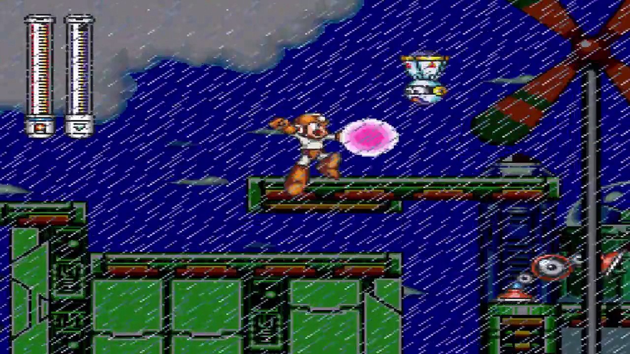 Rockman 7: Shukumei no Taiketsu! (Super Famicom) - Parte #3 - Eu gosto de chuva!