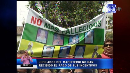 Video herunterladen: Jubilados exigen pago de sus valores pendientes