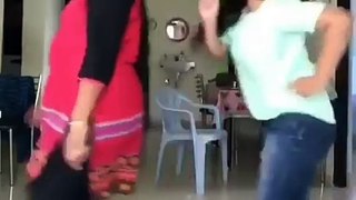 Telangana Pori Folk Dance with her Mom