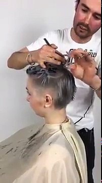 How to: Textured short haircut step by step techniques