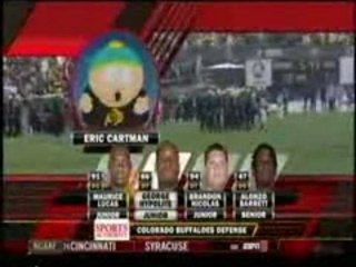 Cartman Introduces the Colorado Starting Lineup