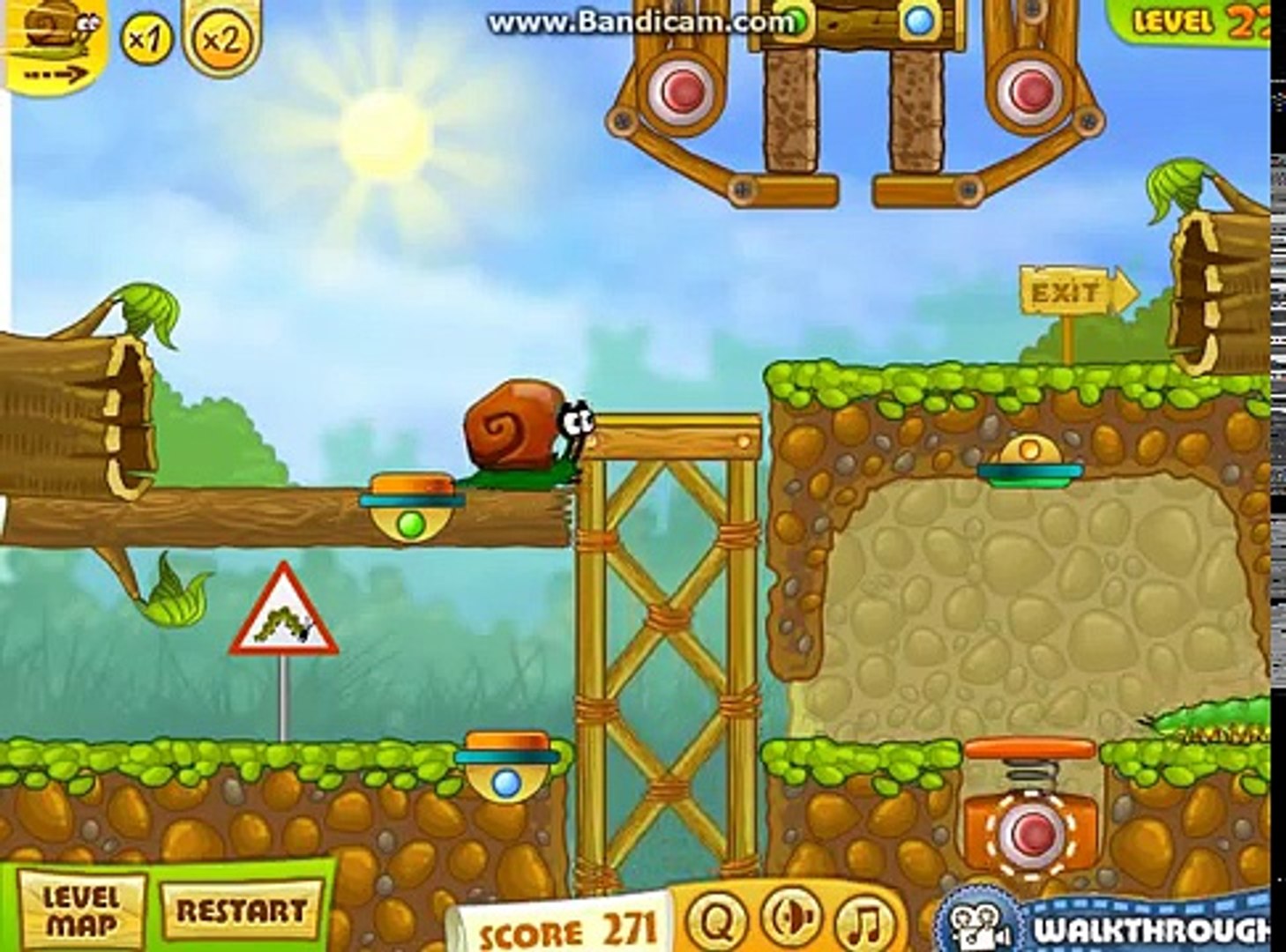 Snail bob 2 levels 22-25 - video Dailymotion