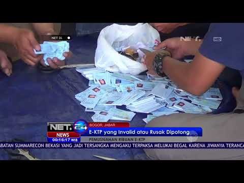 Kementrian Luar Negeri Hancurkan 805.000 KTP NET24