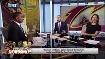 Cris Carter's reason KD's Warriors will sweep LeBron's Cavs in NBA Finals | NBA | FIRST THINGS FIRST