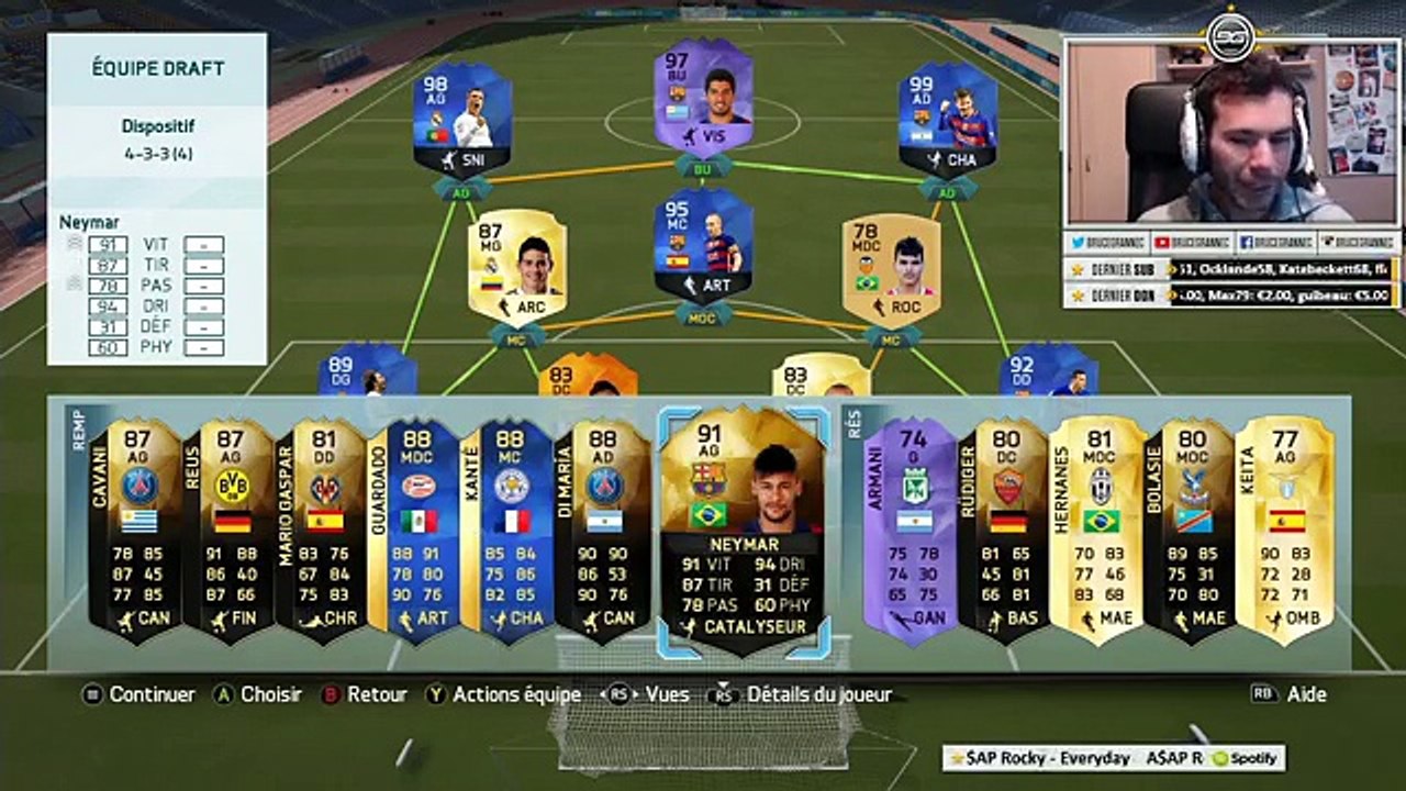 FIFA 16 - FUT DRAFT #19 - UNE DRAFT A 191 !