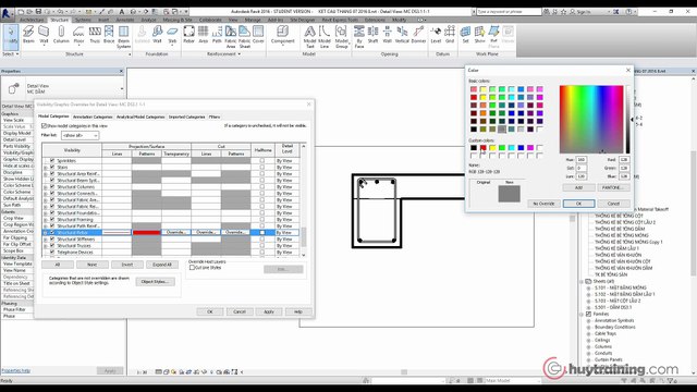 0803. Triển khai chi tiết cho dầm p1