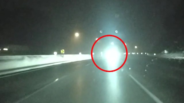 '비틀비틀' 고속도로 역주행 사고 당시 영상 공개 / YTN