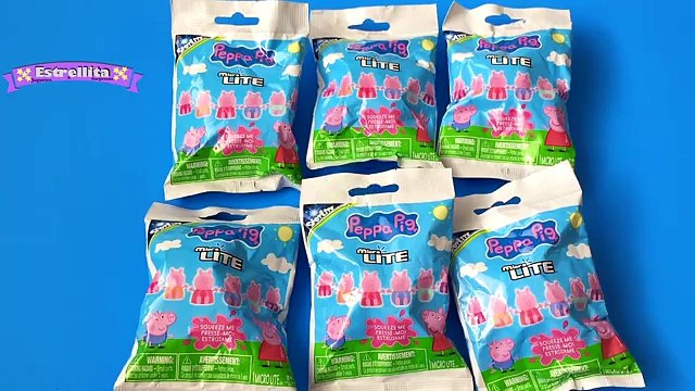 Bolsitas Sorpresa Peppa Pig Micro Lite Papá Pig Mamá pig Juguetes de Peppa Pig en Español