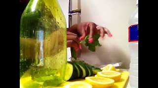 How To: Flat Tummy/Detox Water