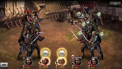 Walking Dead: Road To Survival - Build an OP Team PT1: Defense Down!