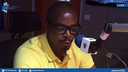 L’artiste Loïc Emboulé en direct sur RCI dans votre émission ON SE DIT TOUT avec Jimmy PIERROT.