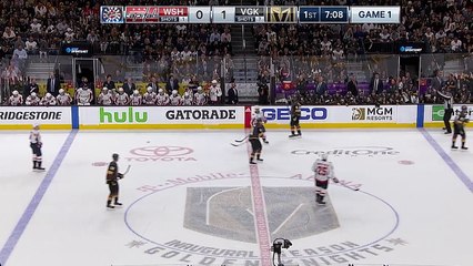 Alex Ovechkin takes puck to face, barely flinches