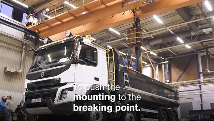 Extreme weight testing of the Volvo FMX