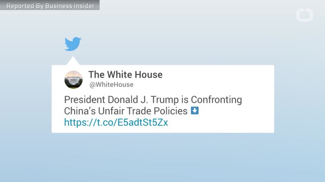 Trump's Trade War With China Is 'A Menace To The Global Economy'