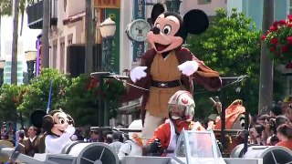 new Star Wars Weekends Celebrity motorcade parade at Disneys Hollywood Studios - Opening Day