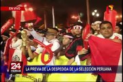 Perú vs. Escocia: así animan a la bicolor los hinchas en diferentes puntos de Lima