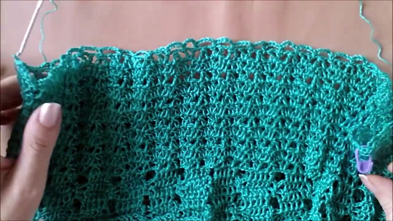 crochet blusa  ligera verano 2018 how to do blouse ( with subtittles several lenguage)