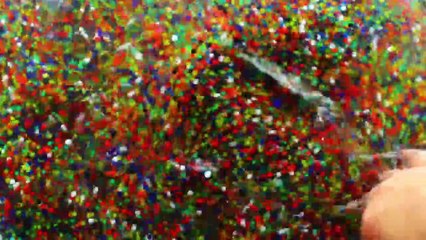 BALLE ANTI STRESS XXL AVEC DES ORBEEZ -!! JustJonathan