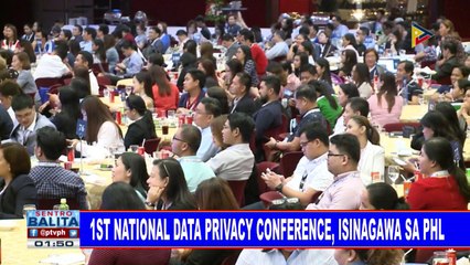#SentroBalita: 1st National Data Privacy Conference, isinagawa sa PHL
