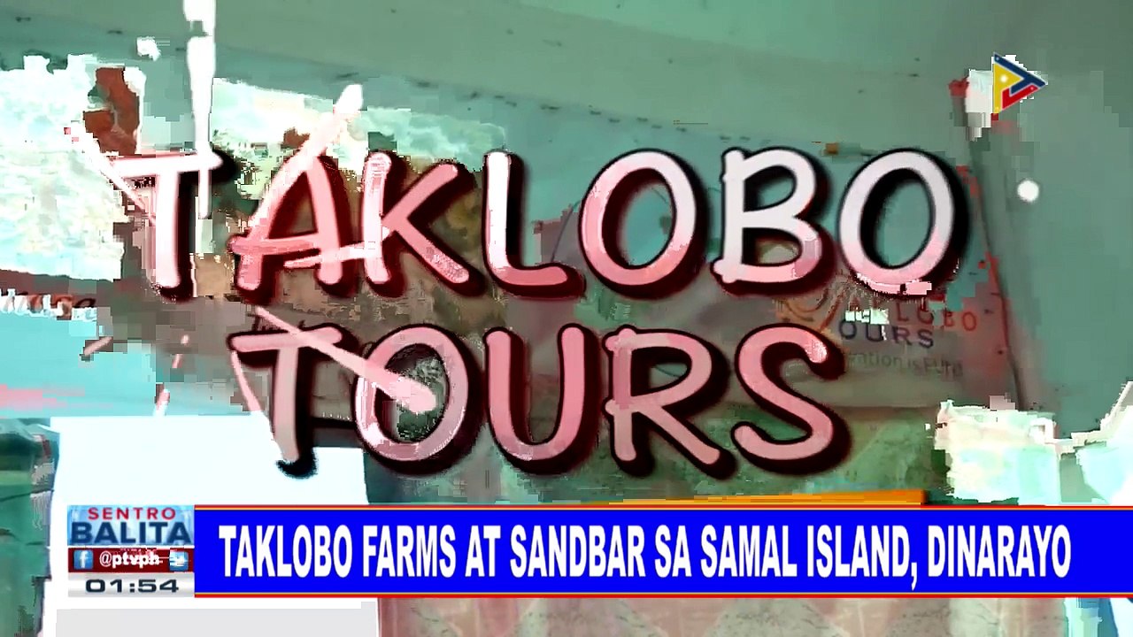 #SentroBalita: Taklobo farms at Sandbar sa Samal Island, dinarayo