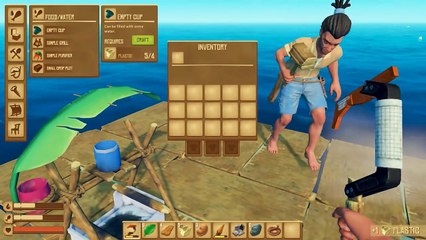 GUY AND GIRL GET LOST AT SEA | Raft #1