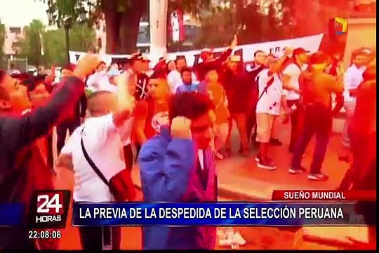 Perú vs. Escocia: así animan a la bicolor los hinchas en diferentes puntos de Lima