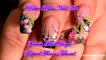 DIY Tropical Flower nails | DIY Holo Glittery Orchid Nail Art design tutorial