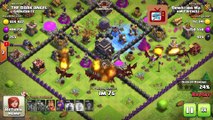 Attacking Dead Bases with Dragons & Balloons in Clash of Clans