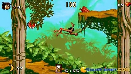 Disneys the Jungle Book gameplay (PC Game, 1994)