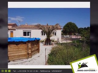 Villa A vendre Argeliers 91m2 + Terrain 615m2