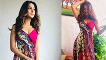 Jennifer Winget looks STUNNING in printed gown, photo goes viral। FilmiBeat
