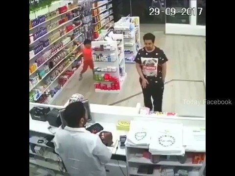 Thief Caught by Merchant Shop - Today Facebook