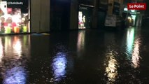 Pluies diluviennes et inondations à Paris mardi 29 mai 2018