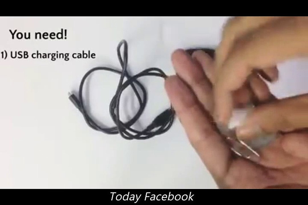 Charge Your Phone With Body Electricity - Today Facebook