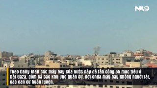 Israel tấn công Gaza dữ dội, cảnh báo chiến tranh