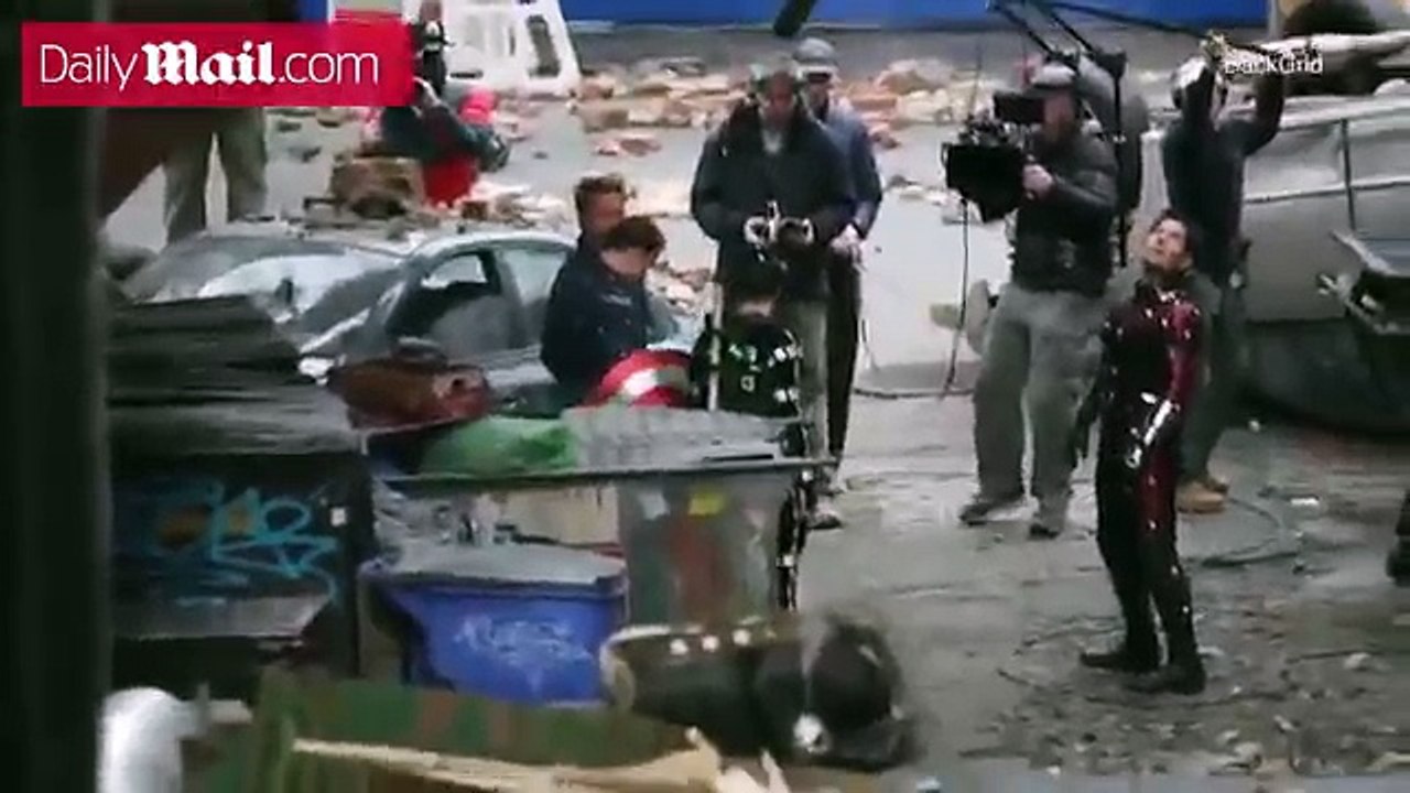 Avengers 4 set footages leaked Chris Evans, Robert Downey Jr and Paul Rudd