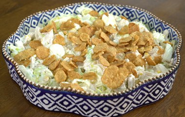 Tavuklu Göbek Salata Tarifi