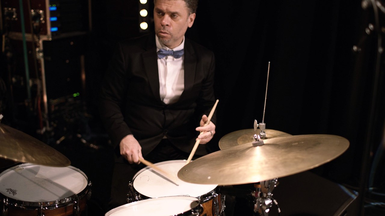 Interview de Giovanni Mirabassi Trio et Sarah Lancman - Scène Sacem Jazz