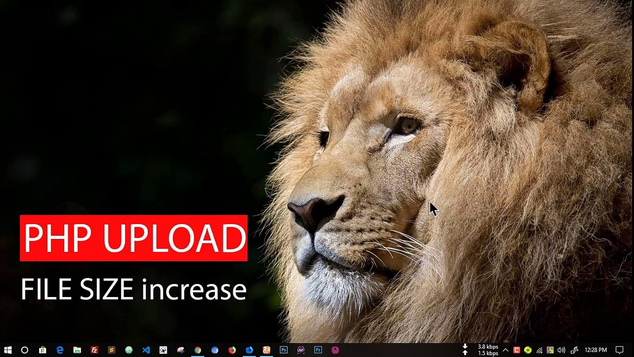 Fixing the Maximum upload size exceeded Error