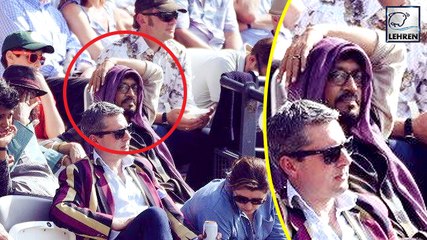 Irrfan Khan Spotted Watching A Cricket Match In England