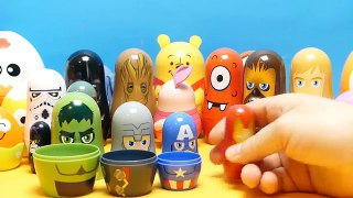 Star Wars, Bubble Guppies Stacking Cups - Surprise Toys for Kids